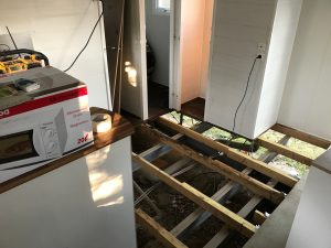 Rénovation mobil home interieur