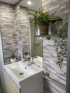 decoration complète mobil home rideau housse