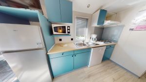 Rénovation mobil-home cuisine