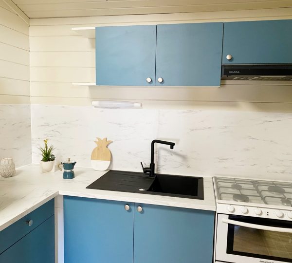 Rénovation mobil-home cuisine