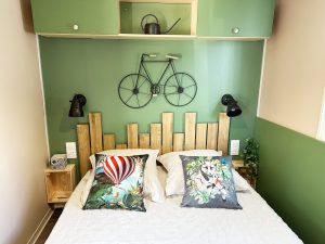 renovation chmabre parents mobil home recup